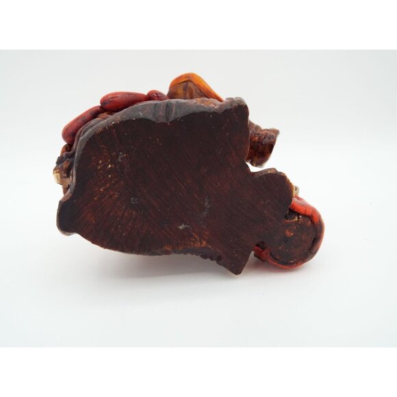 Mexican Folk Art Lucky Elephant Figurine Mayan Aztec Stones - Picture 12 of 12